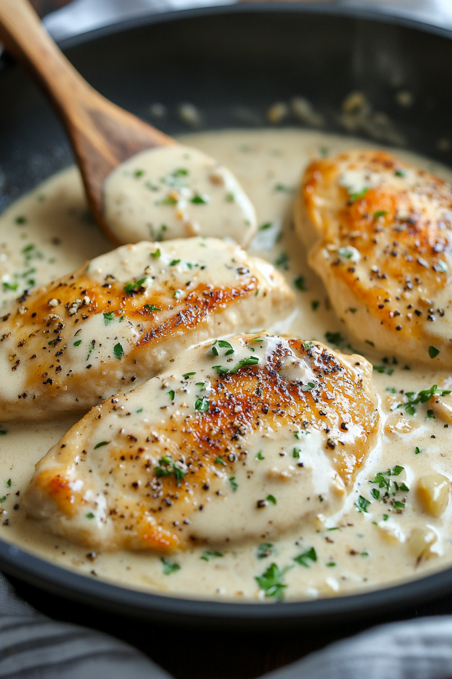 Creamy Garlic Chicken