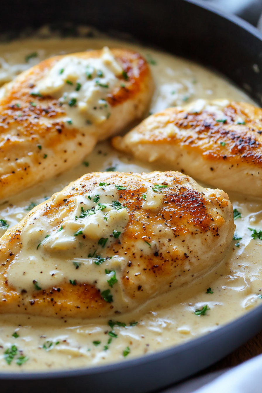 Creamy Garlic Chicken