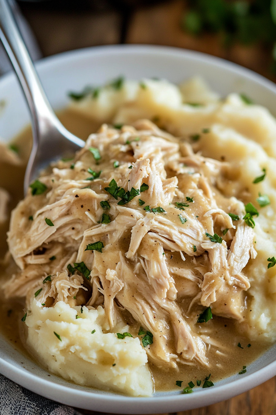 Crock Pot Chicken and Gravy