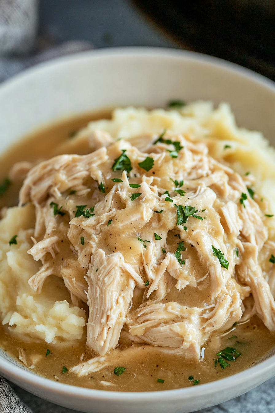 Crock Pot Chicken and Gravy