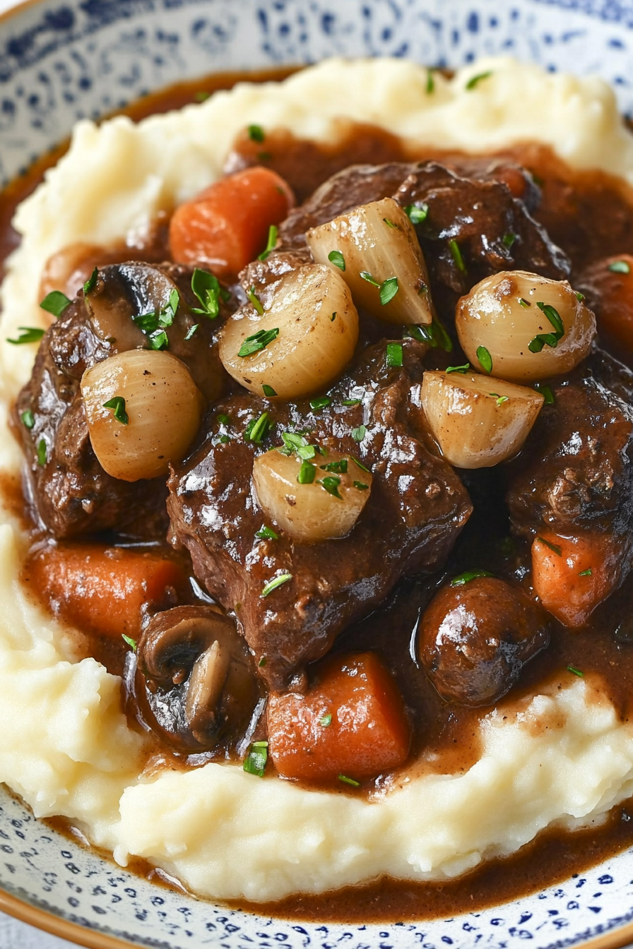 French Beef Bourguignon