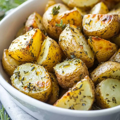 Herb Oven Roasted Potatoes