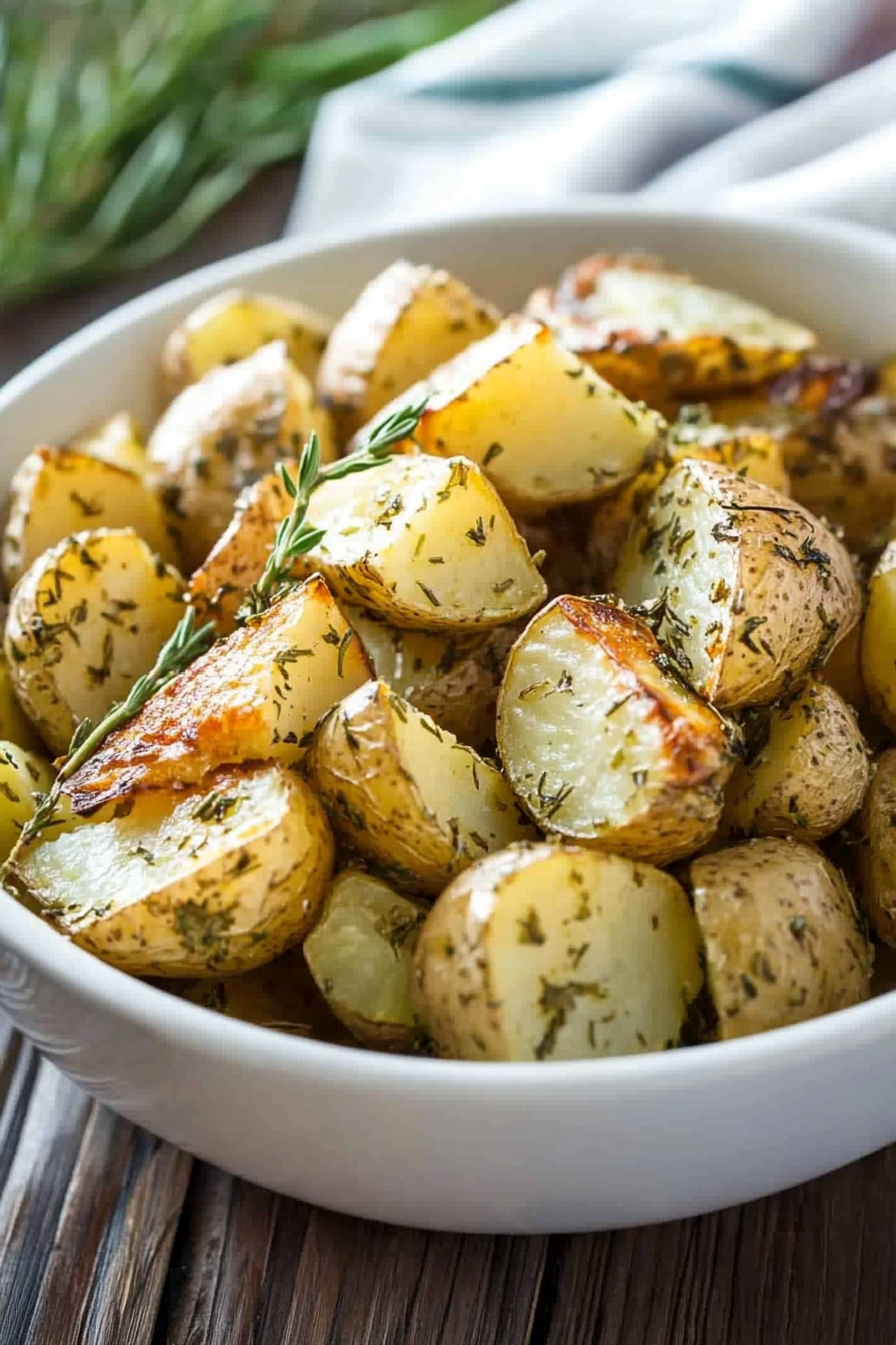 Herb Oven Roasted Potatoes