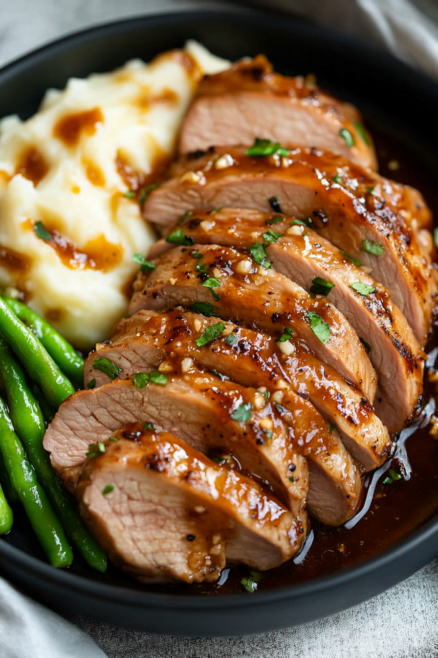 Honey Garlic Pork Tenderloin