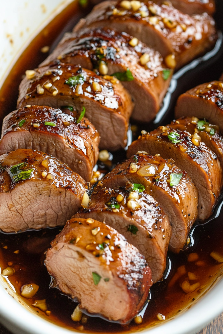 Honey Garlic Pork Tenderloin