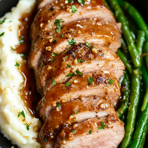 Honey Garlic Pork Tenderloin