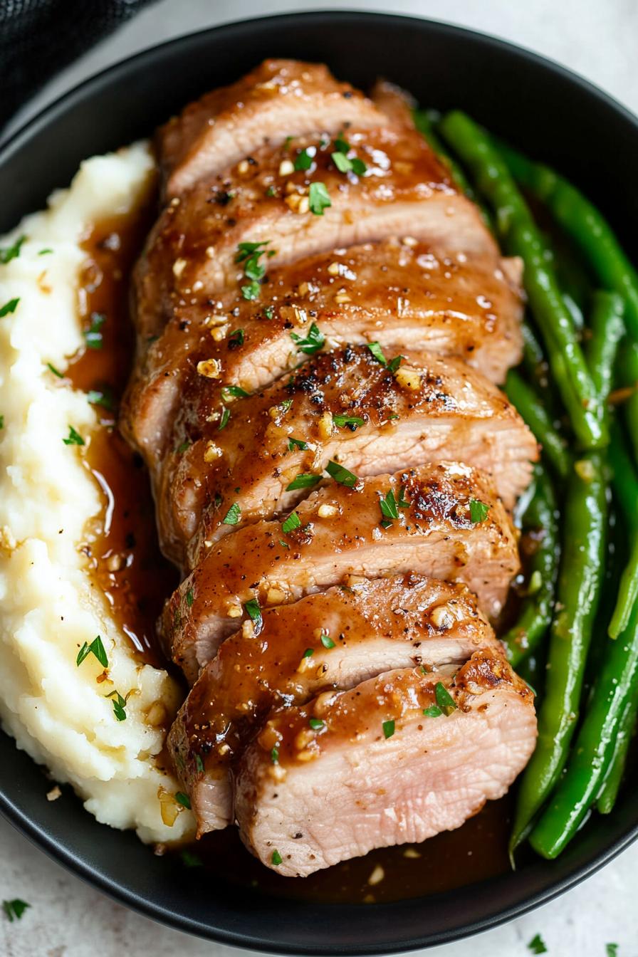 Honey Garlic Pork Tenderloin