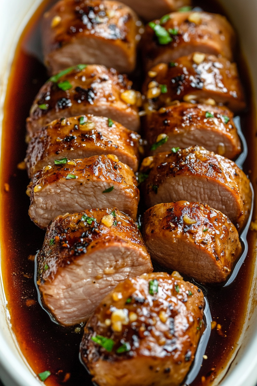 Honey Garlic Pork Tenderloin