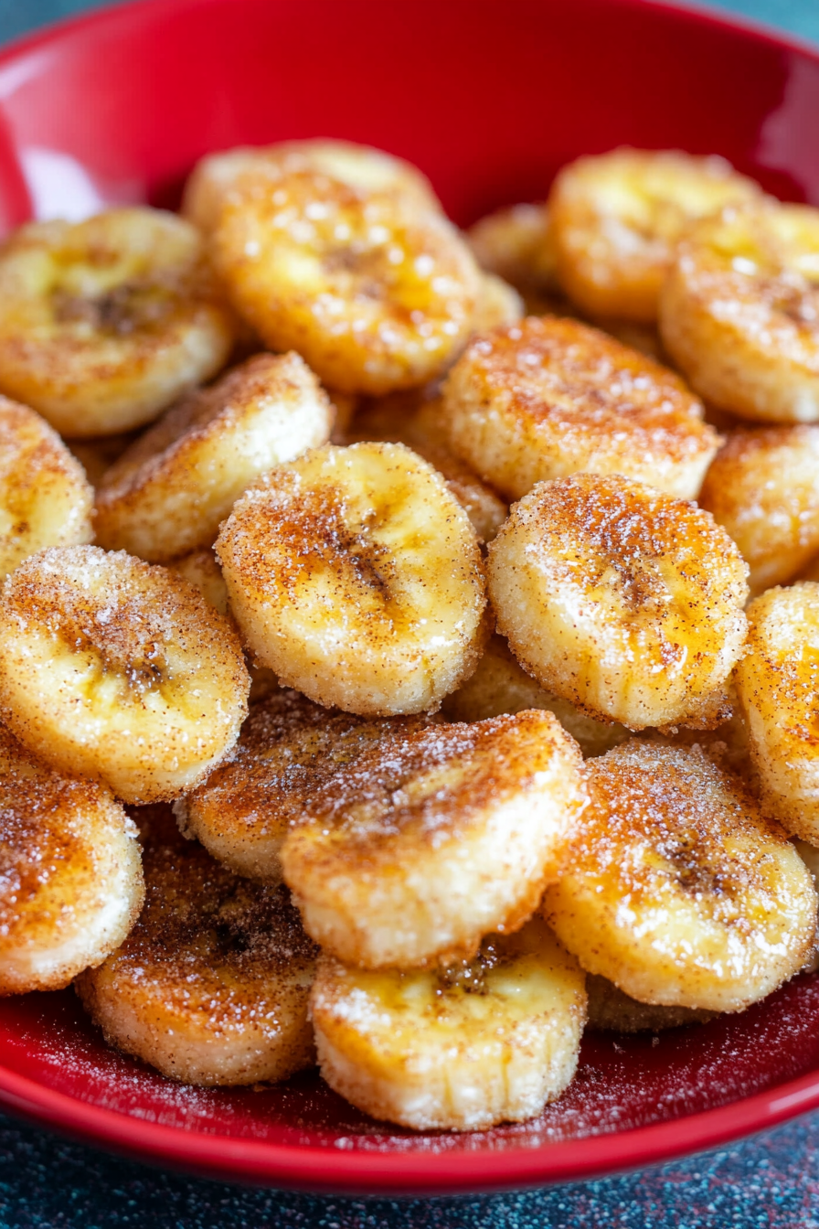 Pan Fried Cinnamon Bananas