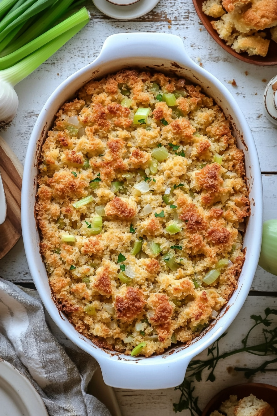 Paula Deen's Southern Cornbread Dressing