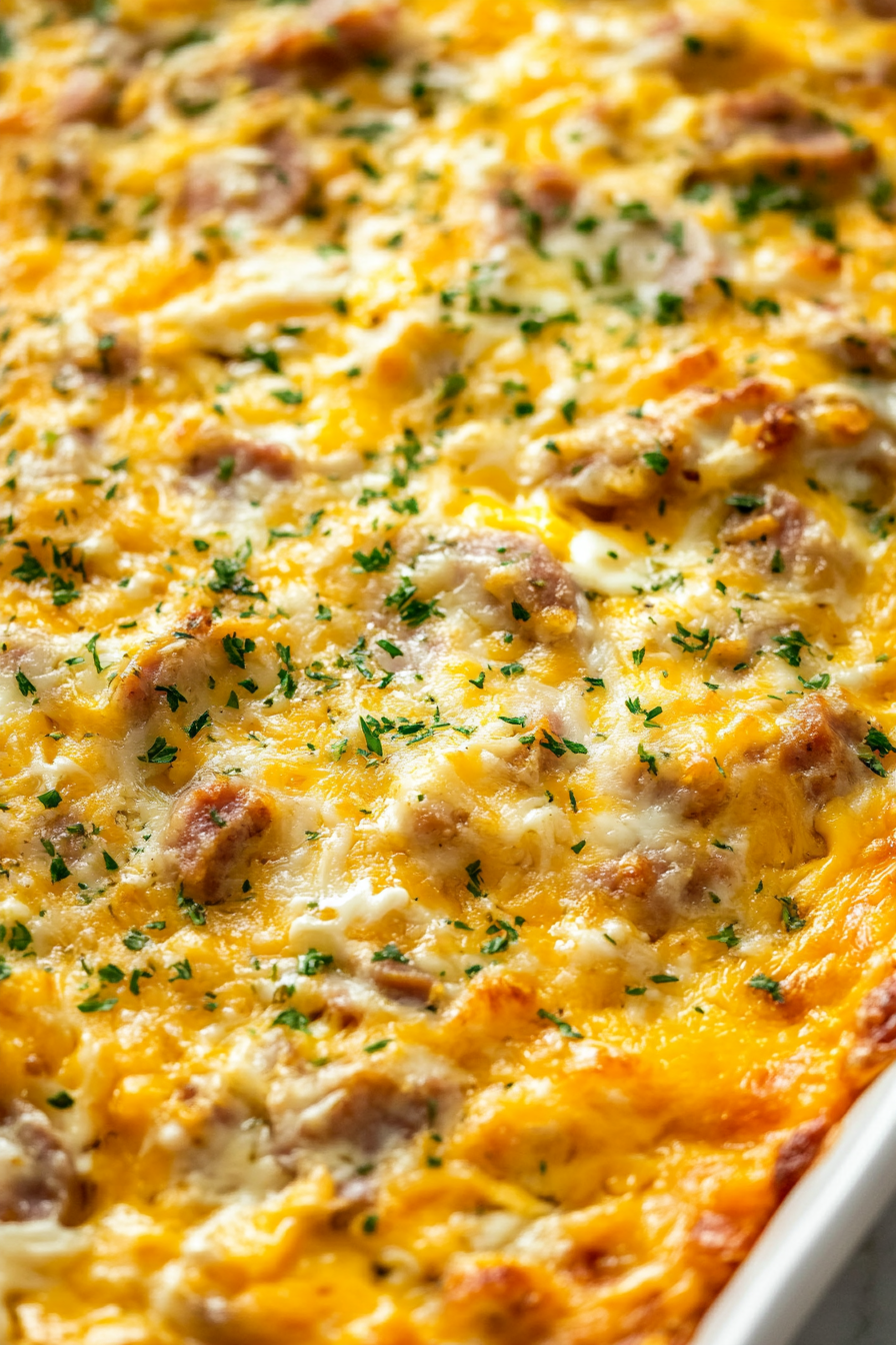 Sausage Hashbrown Breakfast Casserole