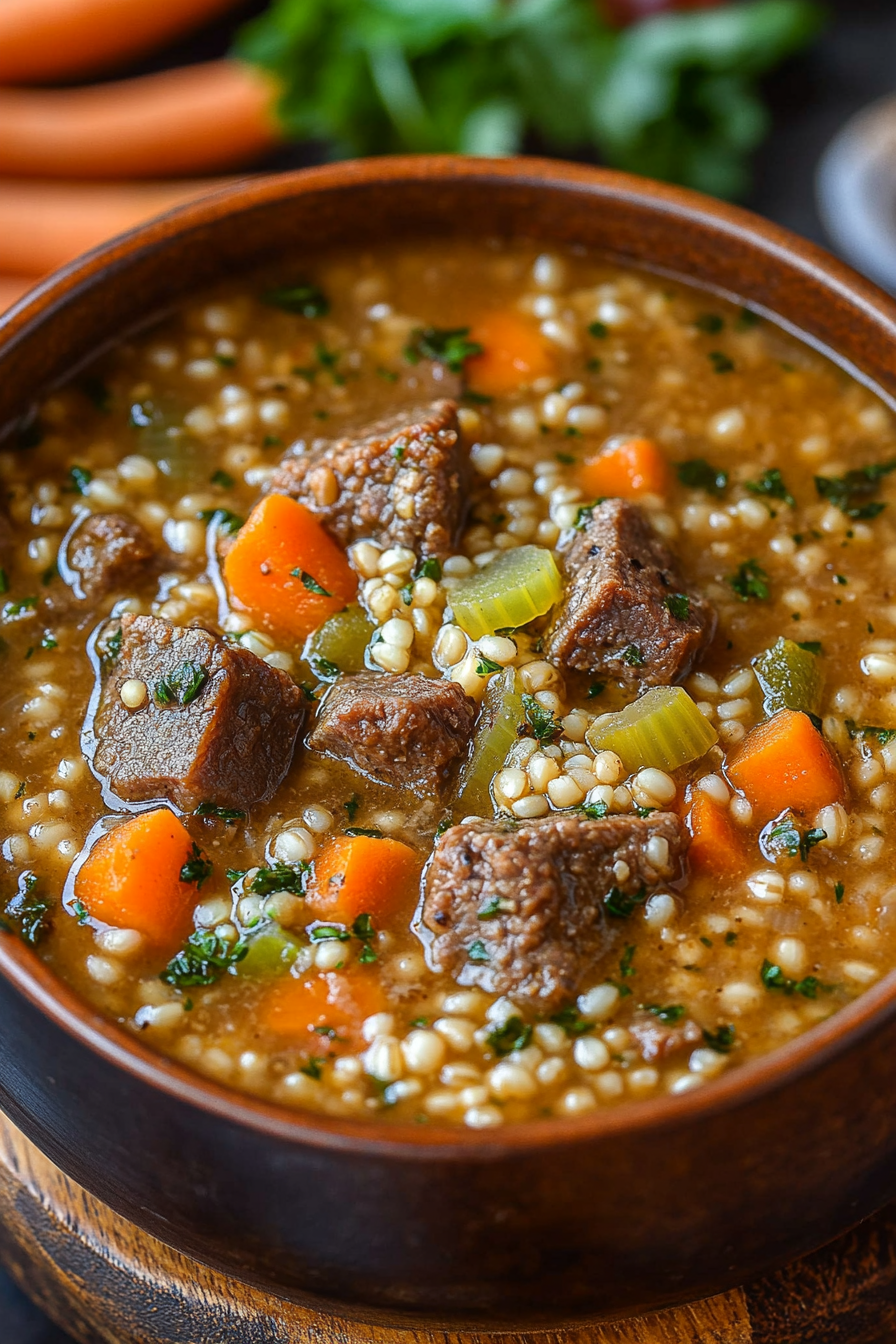 Beef Barley Soup