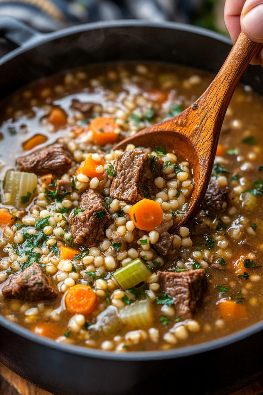 Beef Barley Soup