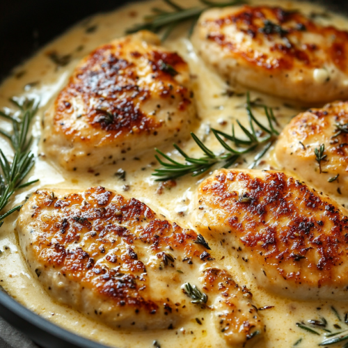 Creamy Rosemary Dijon Chicken