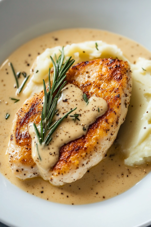 Creamy Rosemary Dijon Chicken