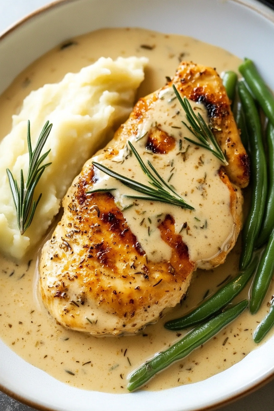 Creamy Rosemary Dijon Chicken