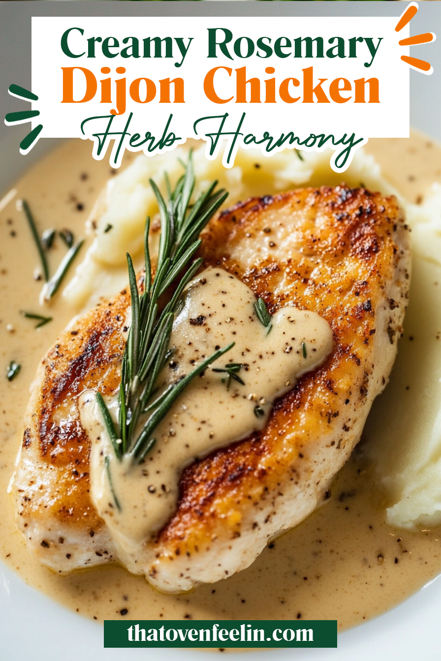 Creamy Rosemary Dijon Chicken