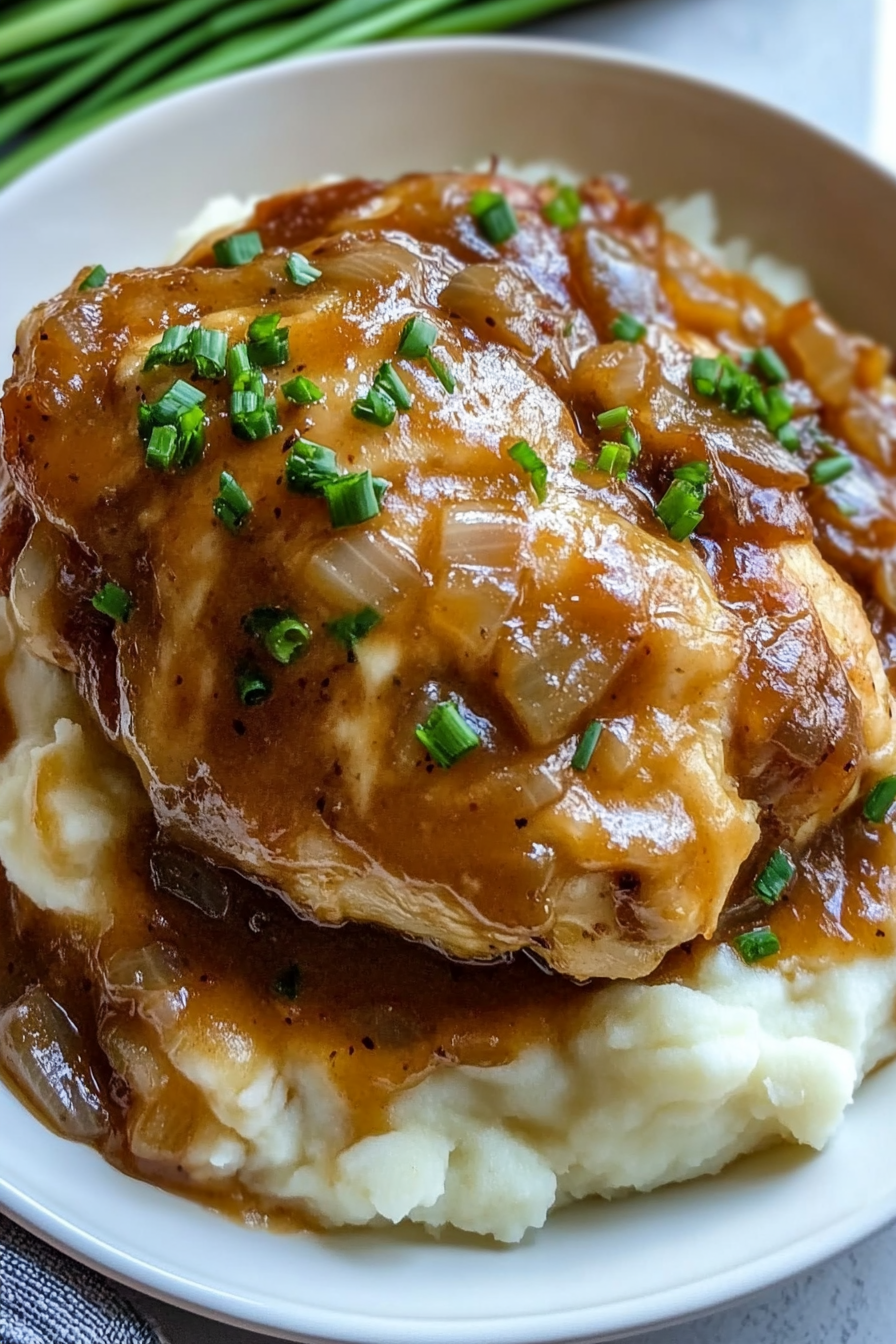 French Onion Chicken Bake