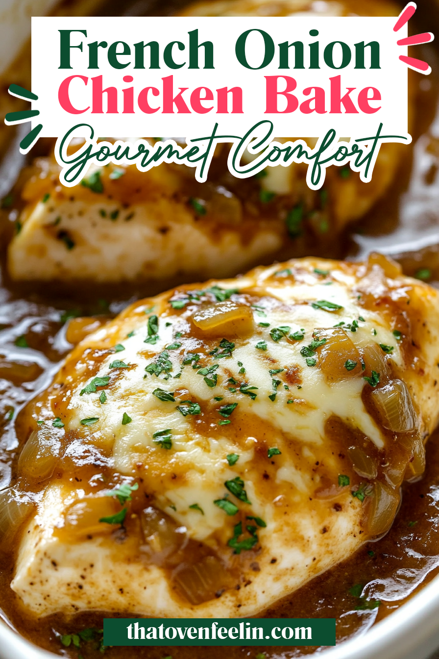 French Onion Chicken Bake