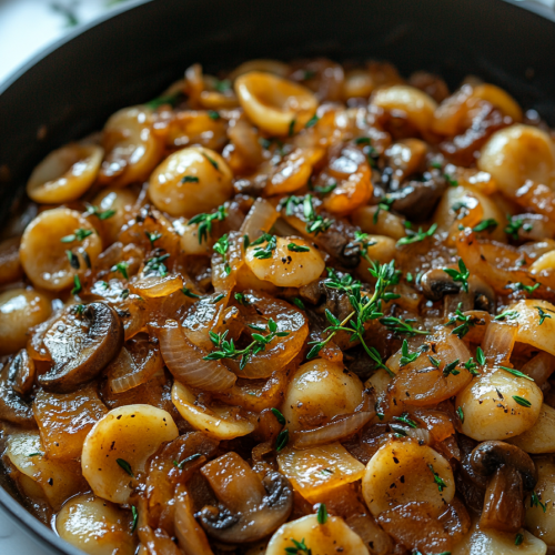 French Onion Pasta