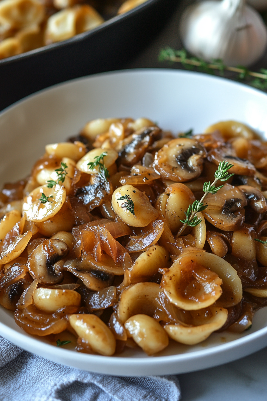 French Onion Pasta