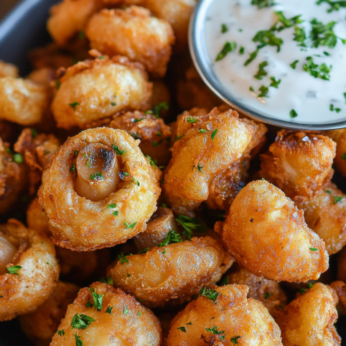 Crispy Fried Mushrooms