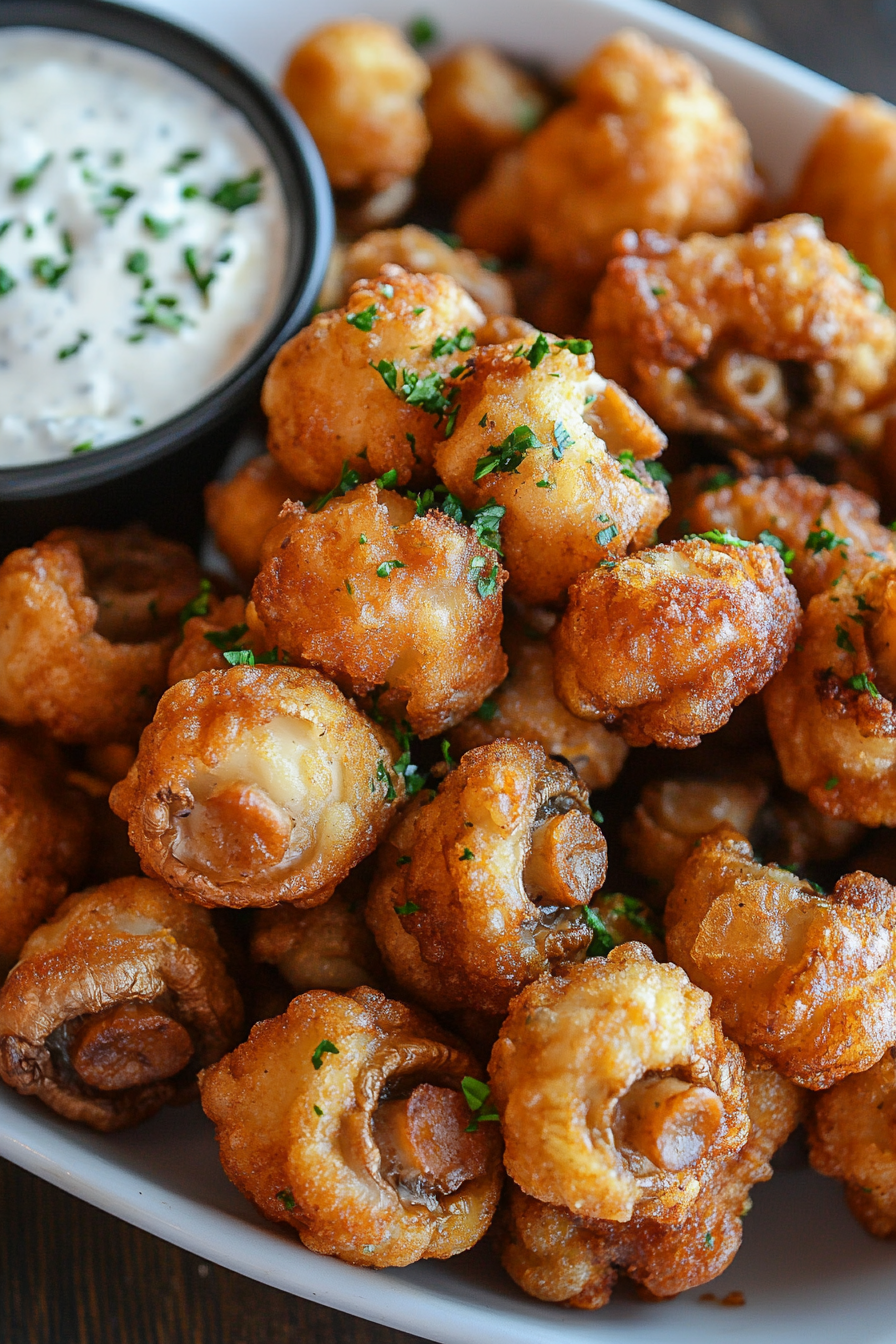 Crispy Fried Mushrooms