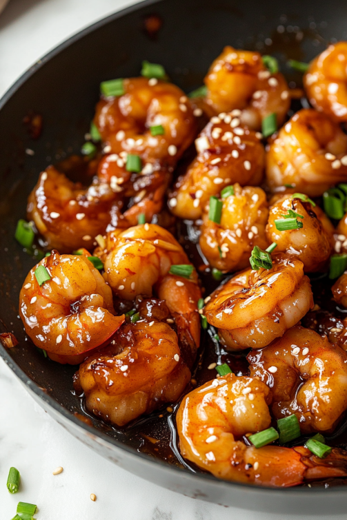 Honey Garlic Shrimp - That Oven Feelin