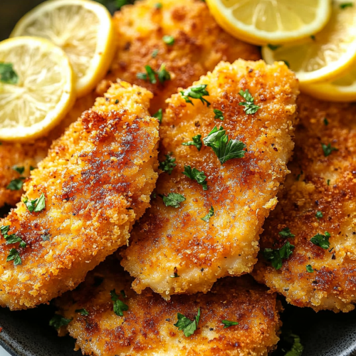 Italian Breaded Chicken Cutlets