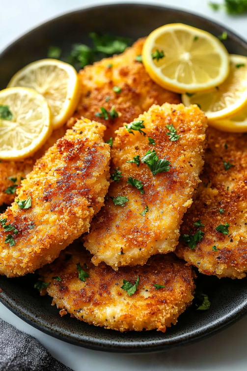 Italian Breaded Chicken Cutlets