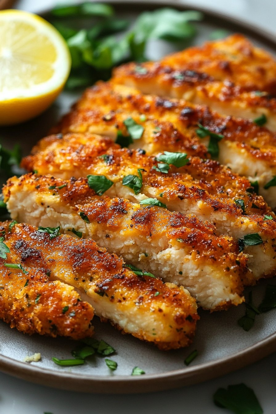 Italian Breaded Chicken Cutlets