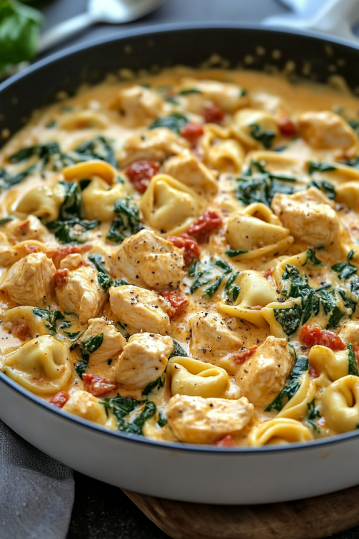 Marry Me Chicken Tortellini