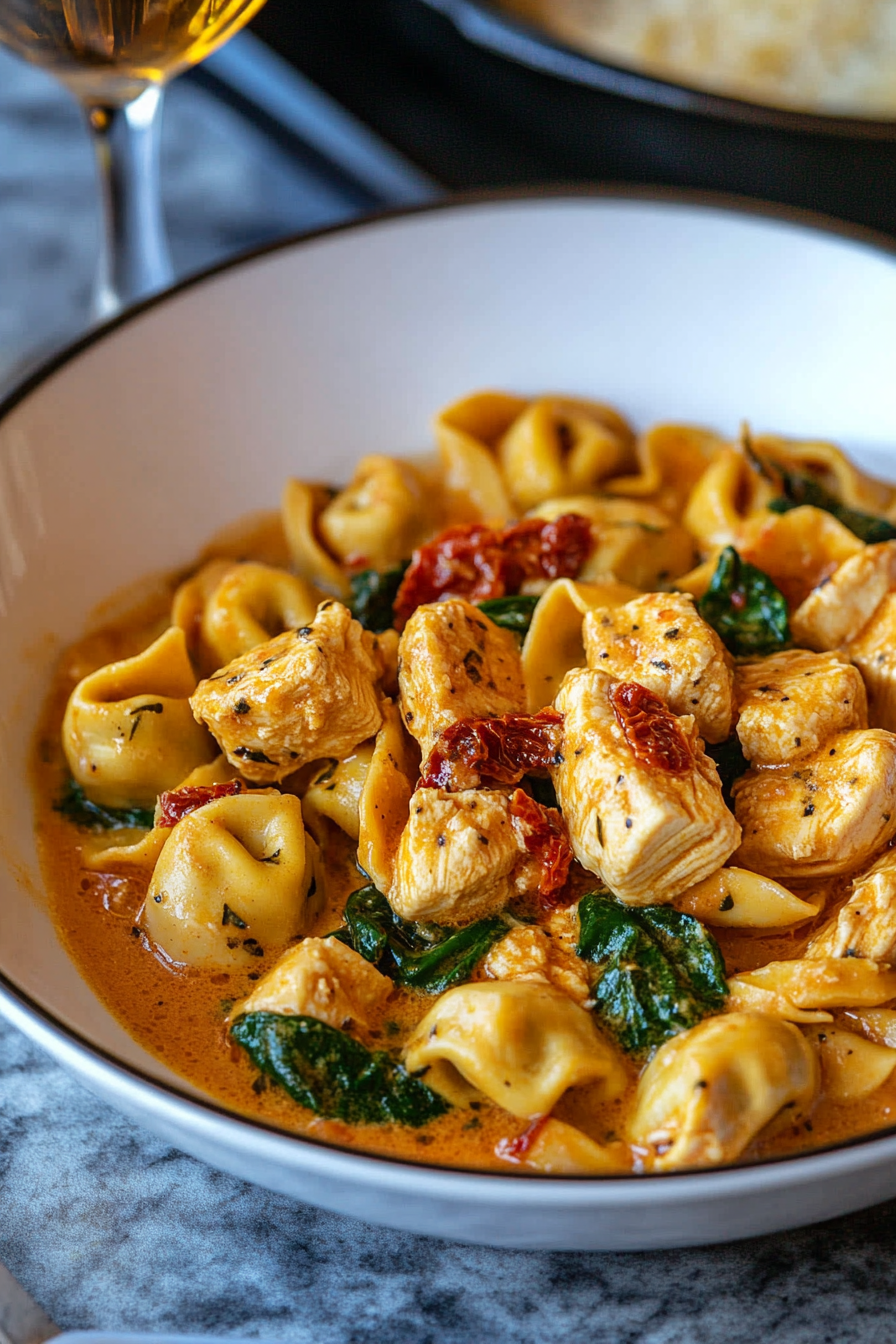 Marry Me Chicken Tortellini