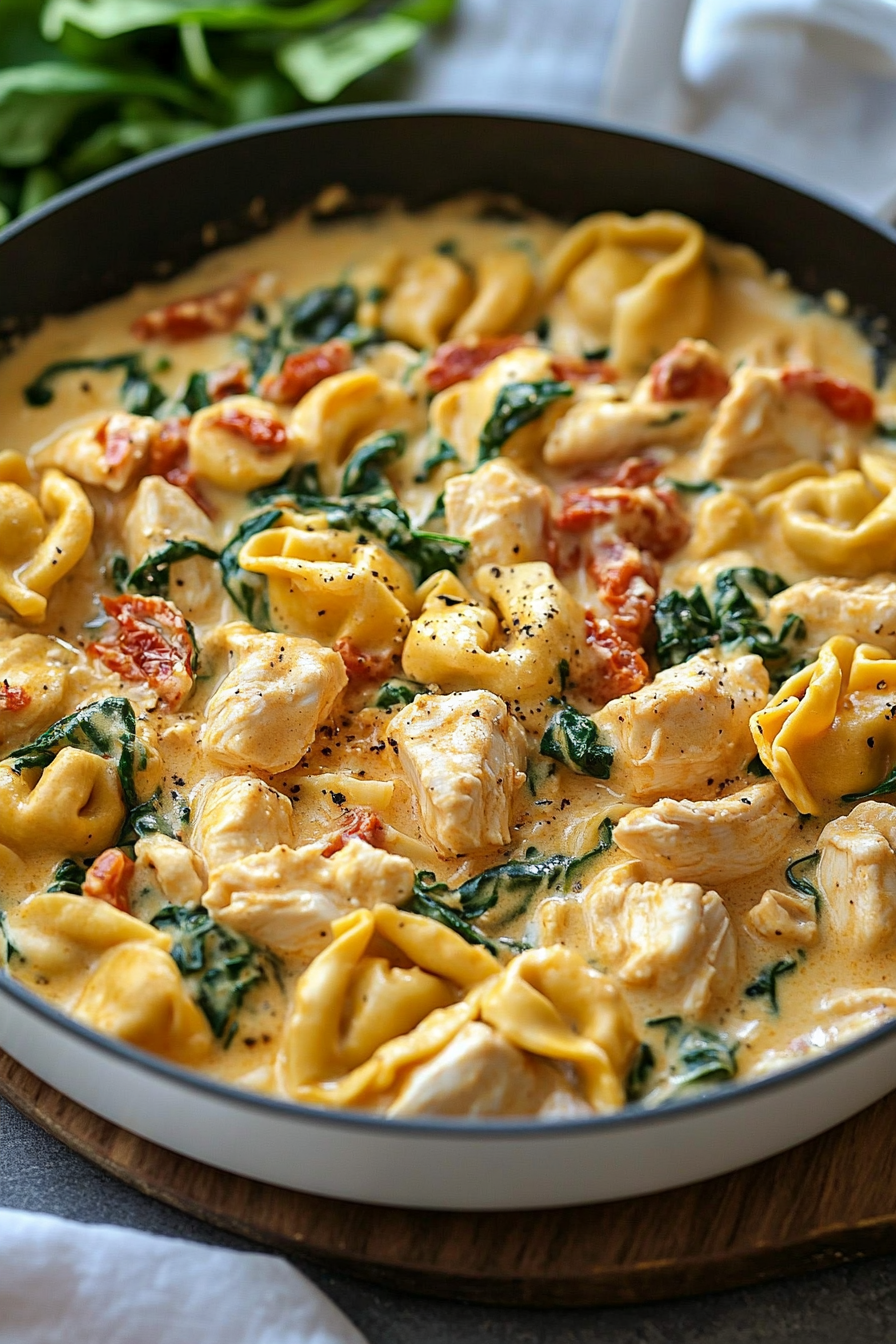 Marry Me Chicken Tortellini