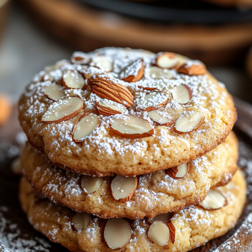 Almond Croissant Cookies