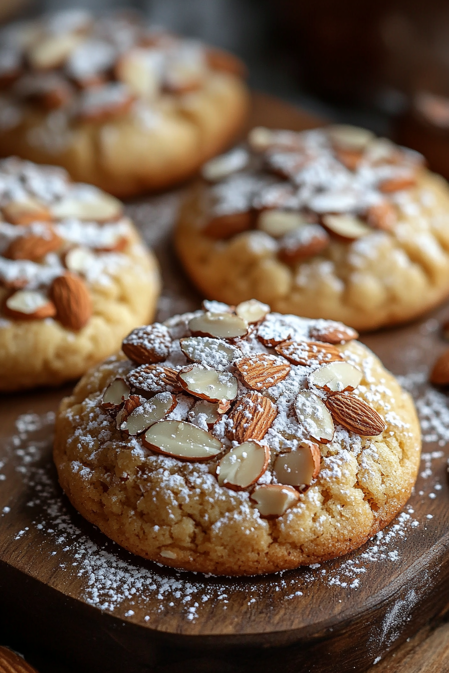 Almond Croissant Cookies