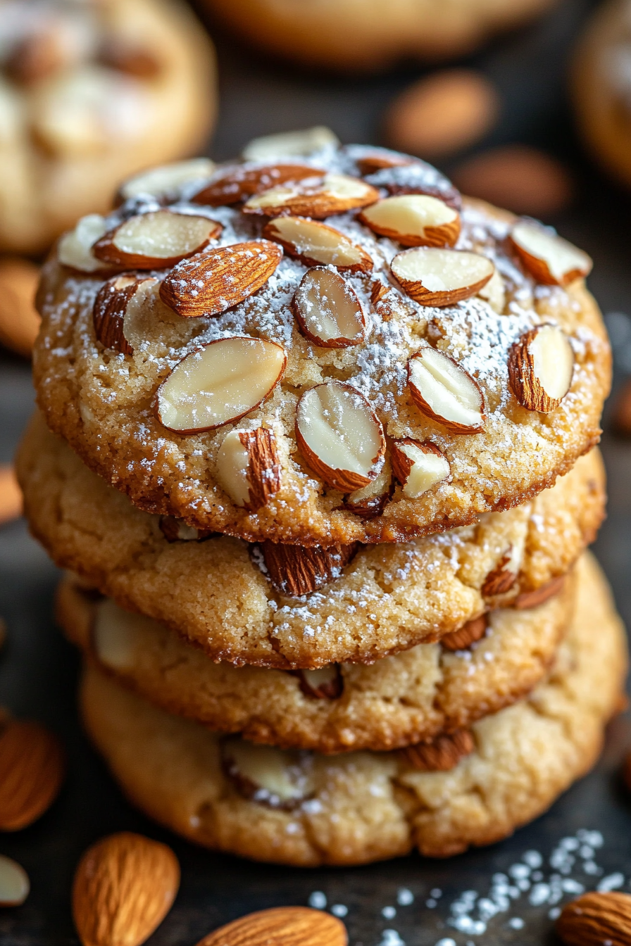 Almond Croissant Cookies