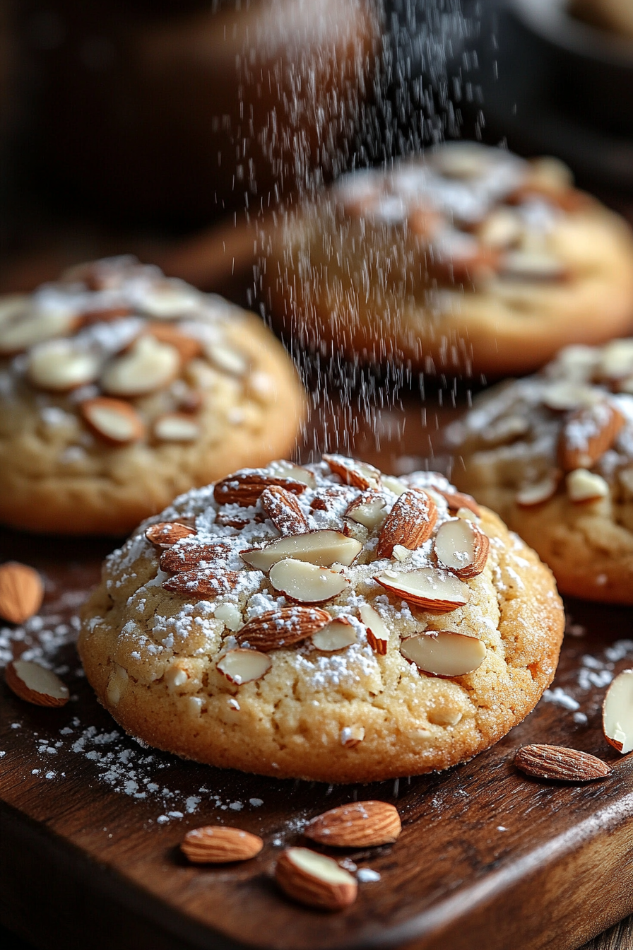 Almond Croissant Cookies