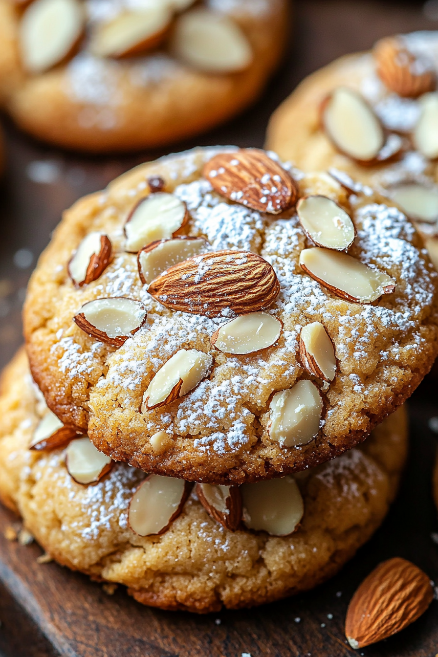 Almond Croissant Cookies