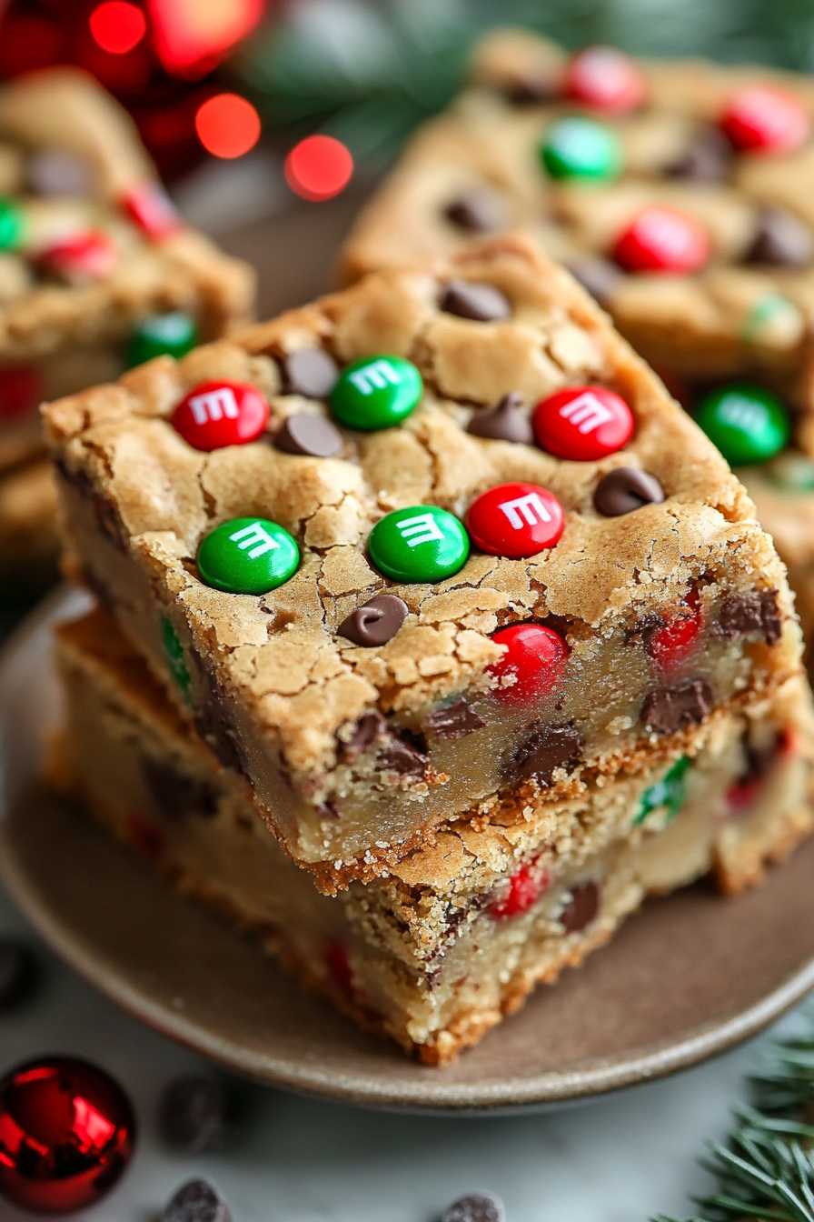 Christmas Cookie Bars