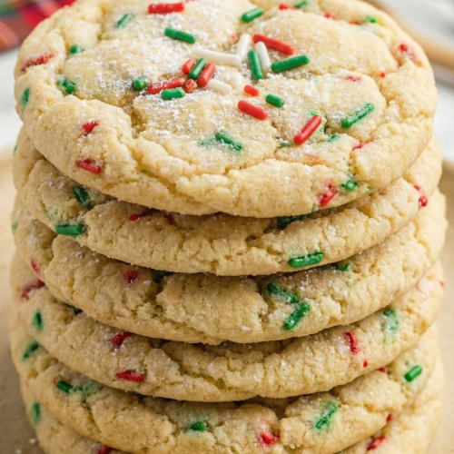 Christmas Ooey Gooey Butter Cookies