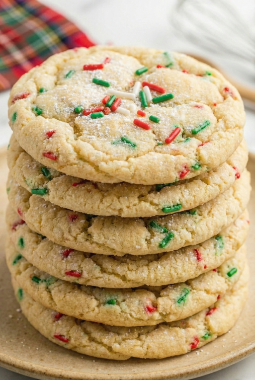 Christmas Ooey Gooey Butter Cookies