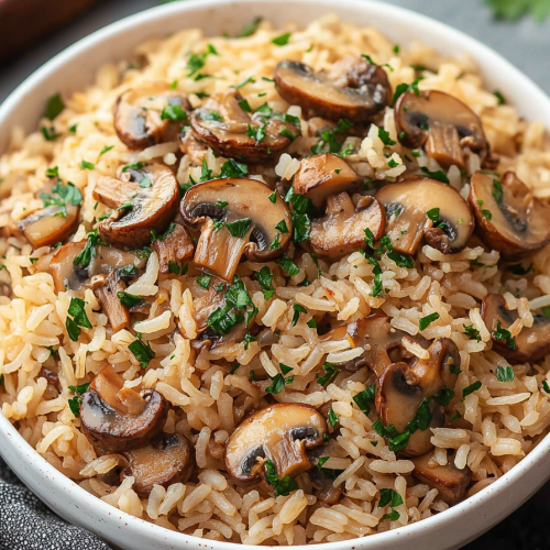 Mushroom Rice