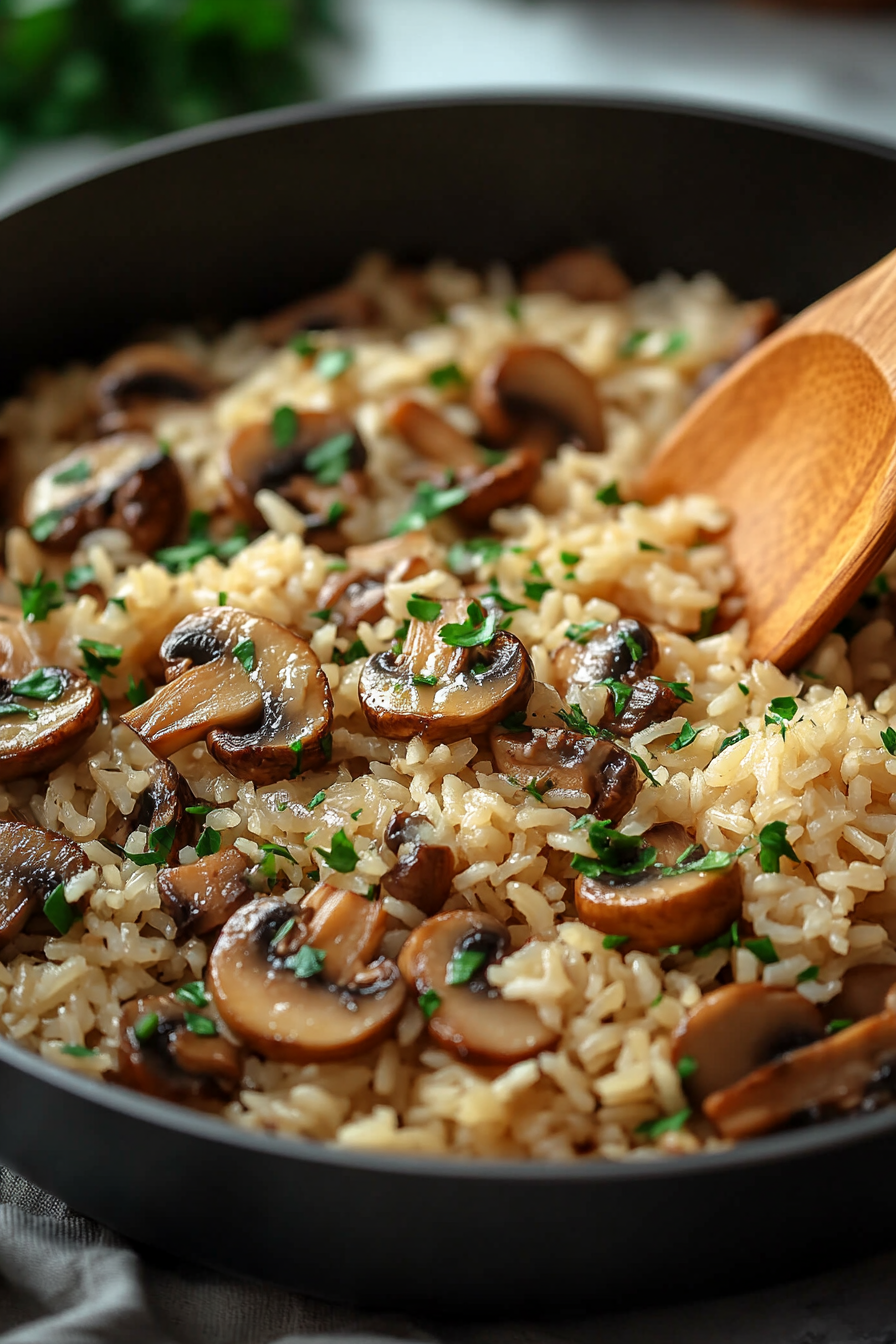 Mushroom Rice