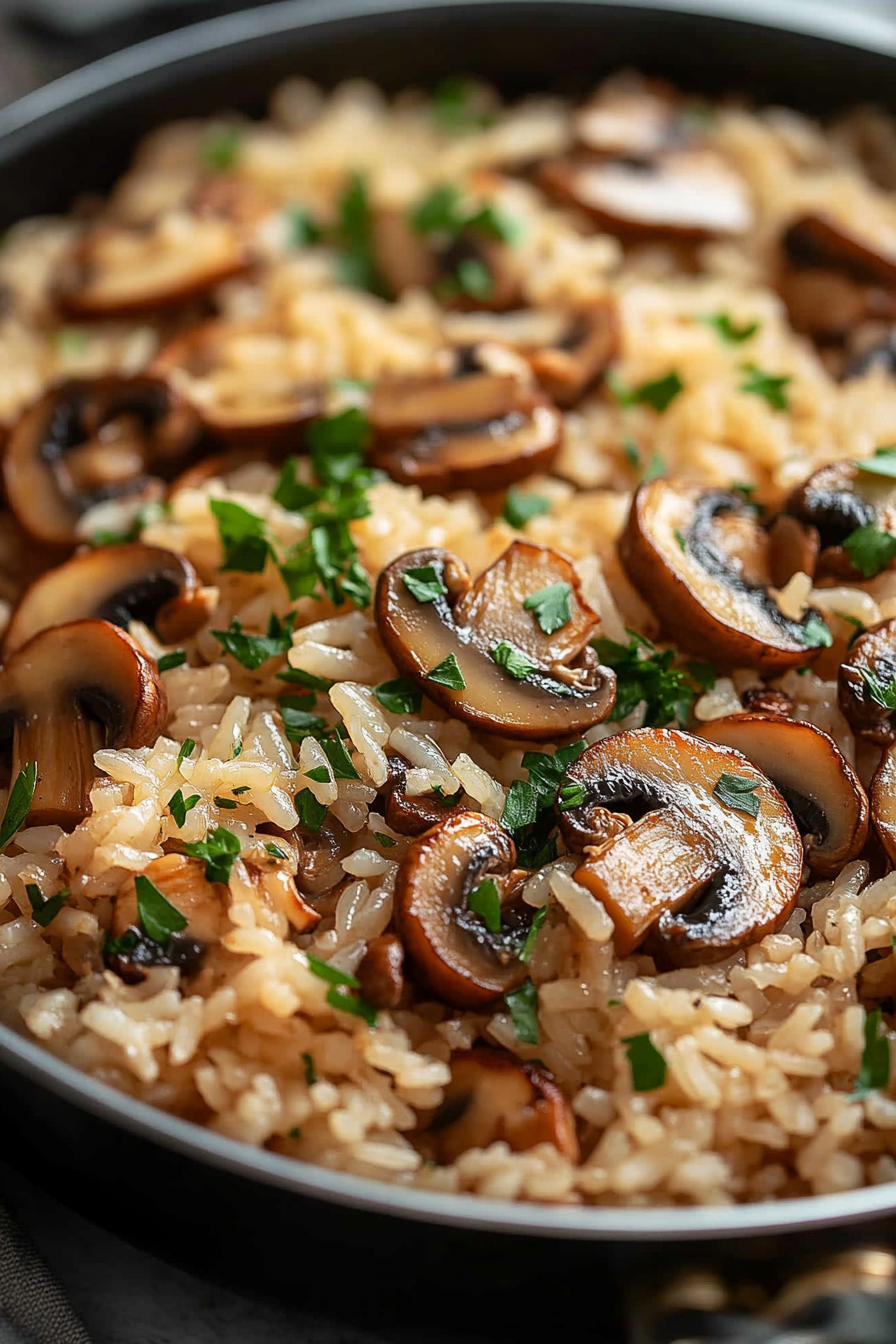 Mushroom Rice