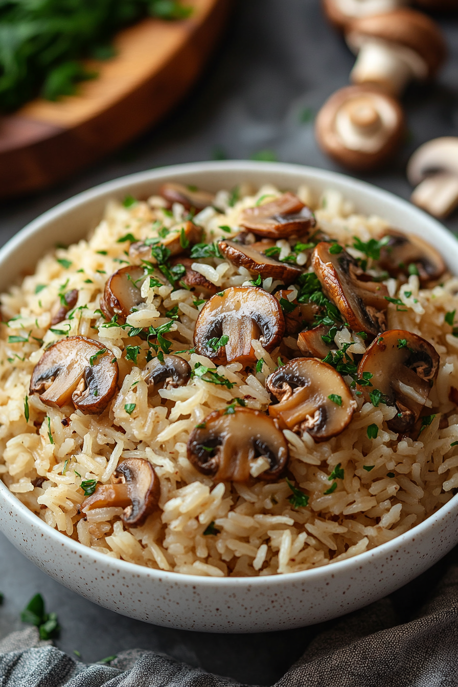 Mushroom Rice