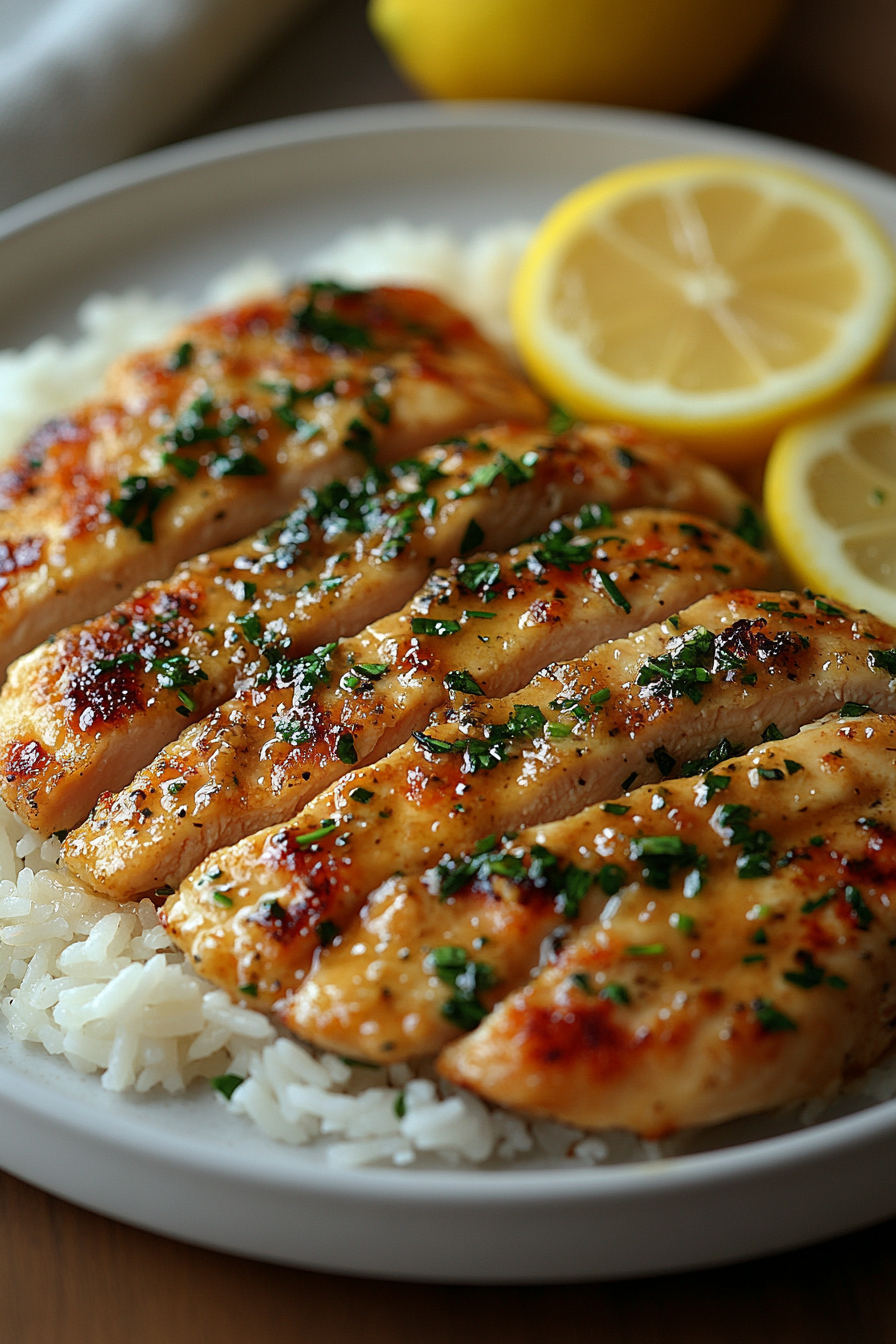 Chicken Piccata with Lemon Sauce