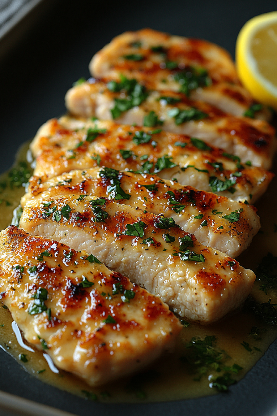 Chicken Piccata with Lemon Sauce