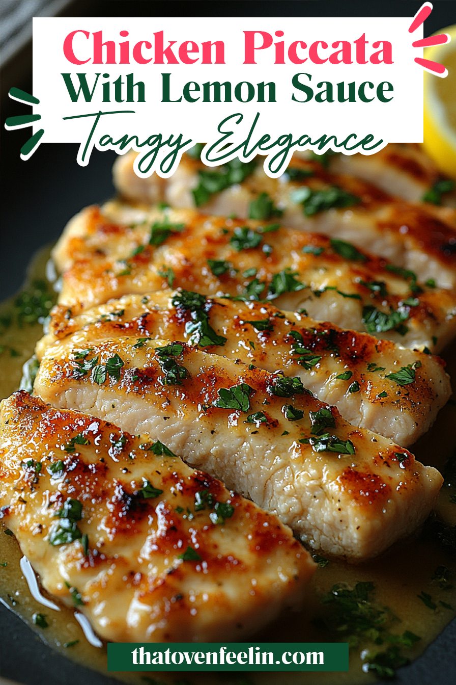 Chicken Piccata with Lemon Sauce