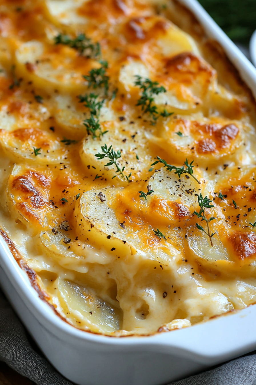 Cheesy Scalloped Potatoes